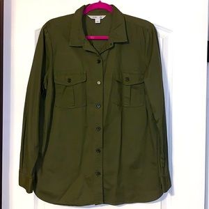 Army Green Old Navy Classic Shirt